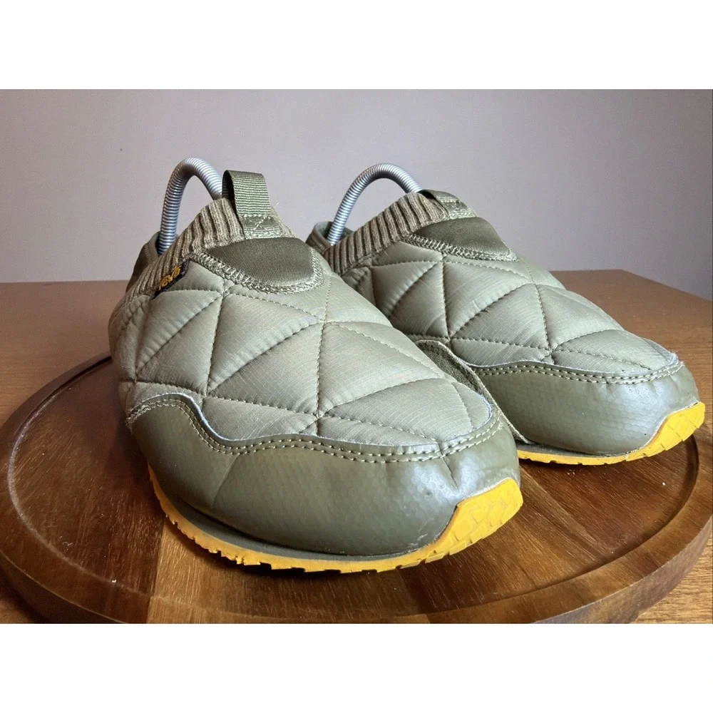Teva Mens ReEmber Ember Moc Dark Olive Slip On Shoes 1125472 US 8